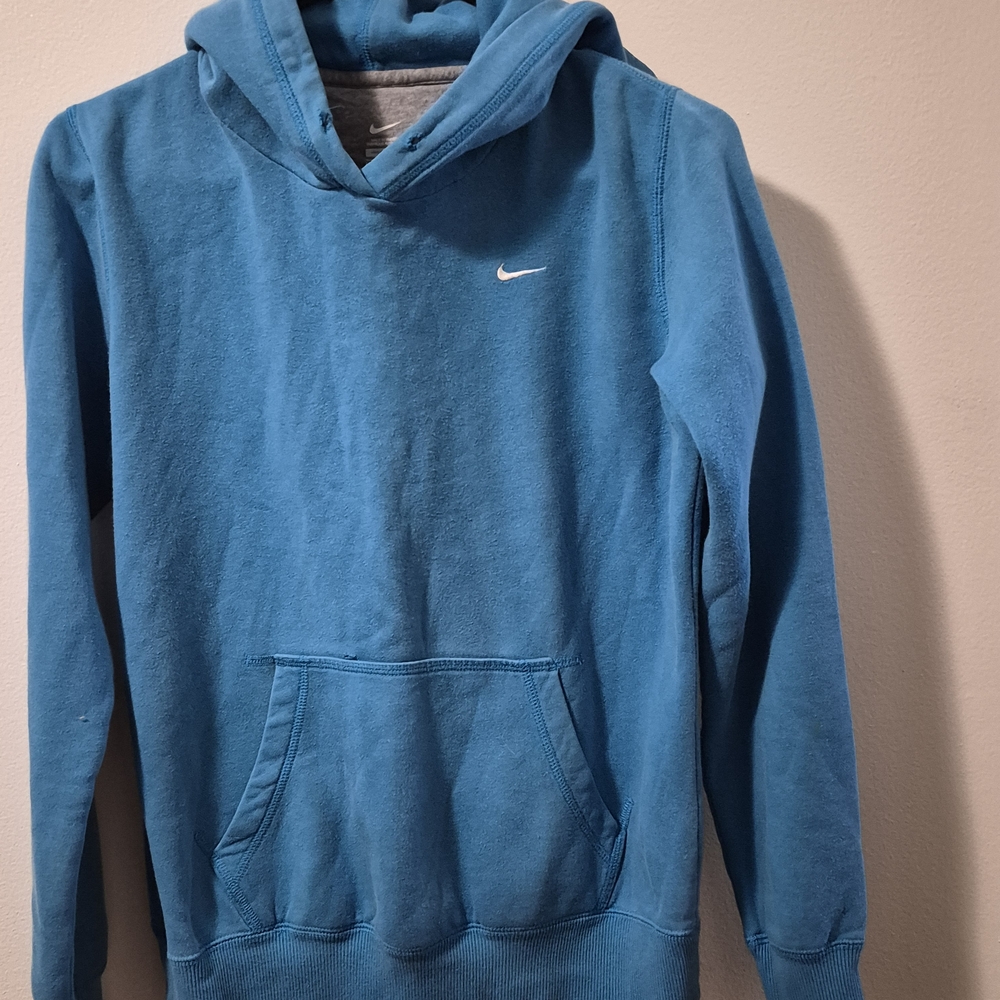 Men's Blue Hoodie Sweater